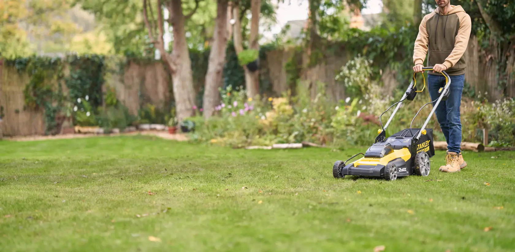 18V STANLEY® FATMAX® V20 51cm Self-propelled Mower (Bare Unit)