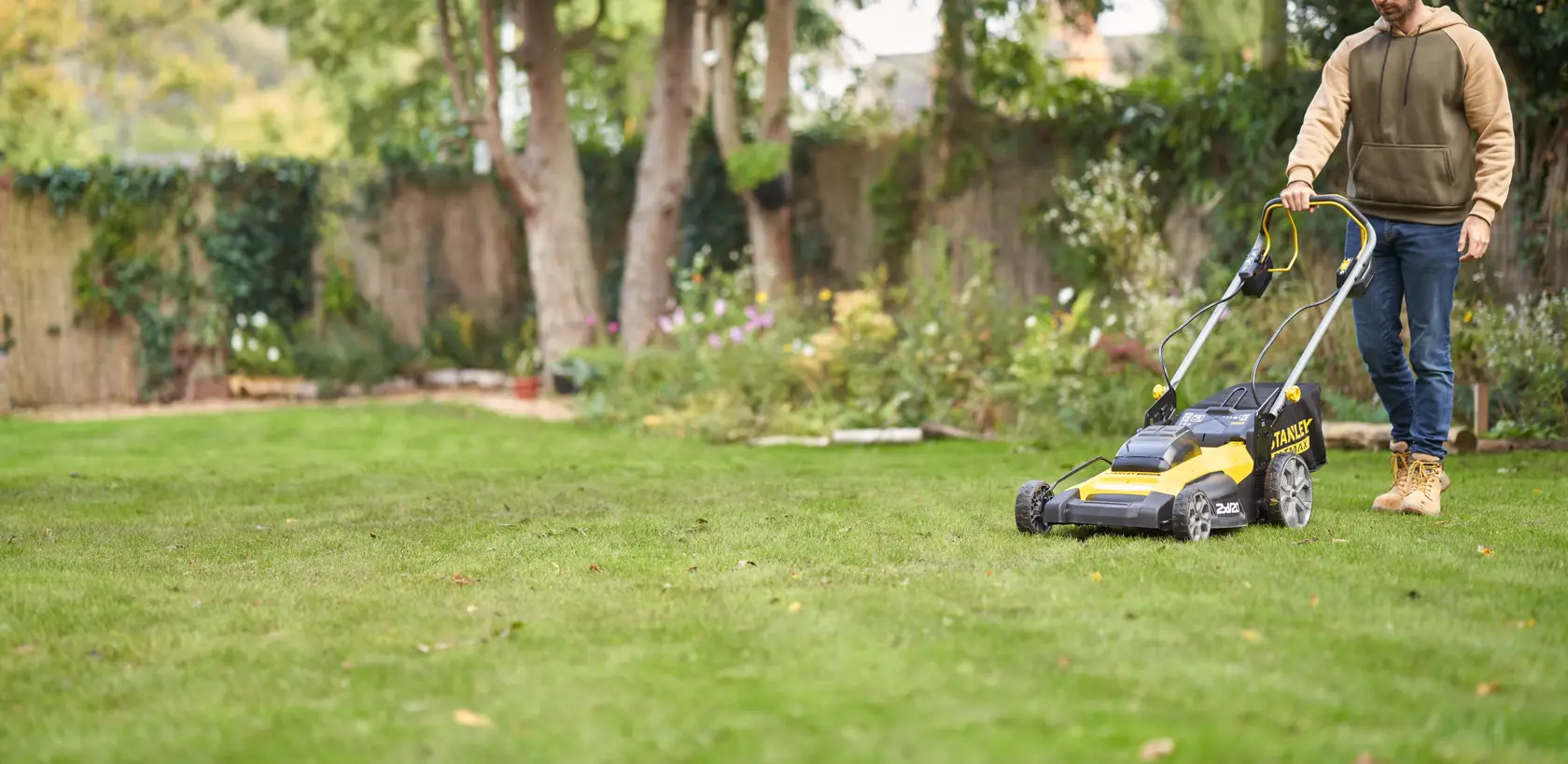 18V STANLEY® FATMAX® V20 51cm Self-propelled Mower (Bare Unit)