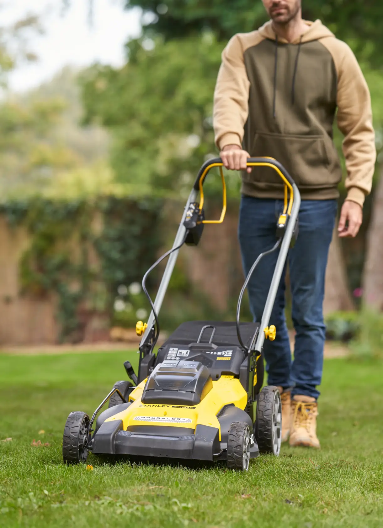 18V STANLEY® FATMAX® V20 51cm Self-propelled Mower (Bare Unit)