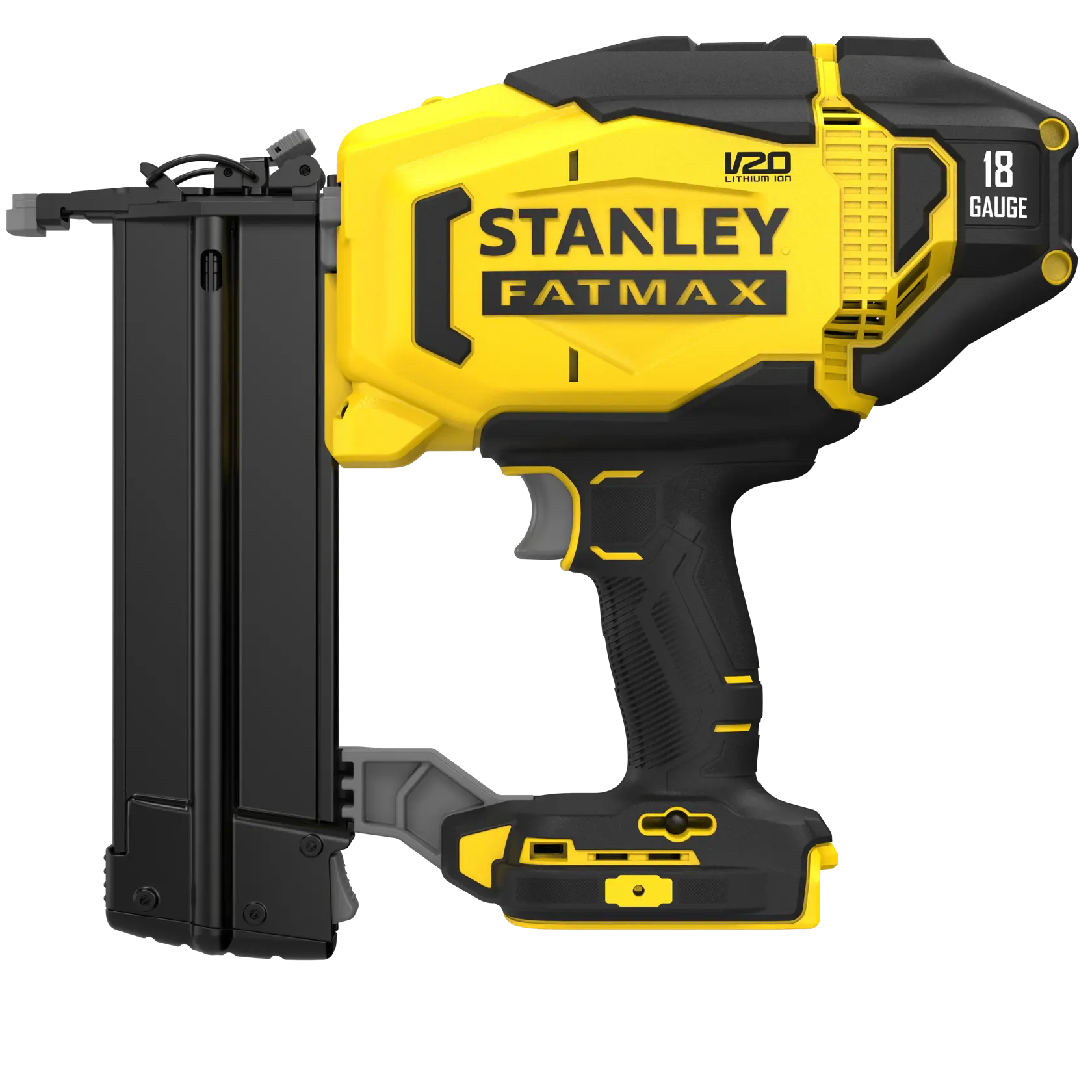 18V STANLEY FATMAX V20 Cordless 16-Gauge Finishing Nailer (Tool Only)