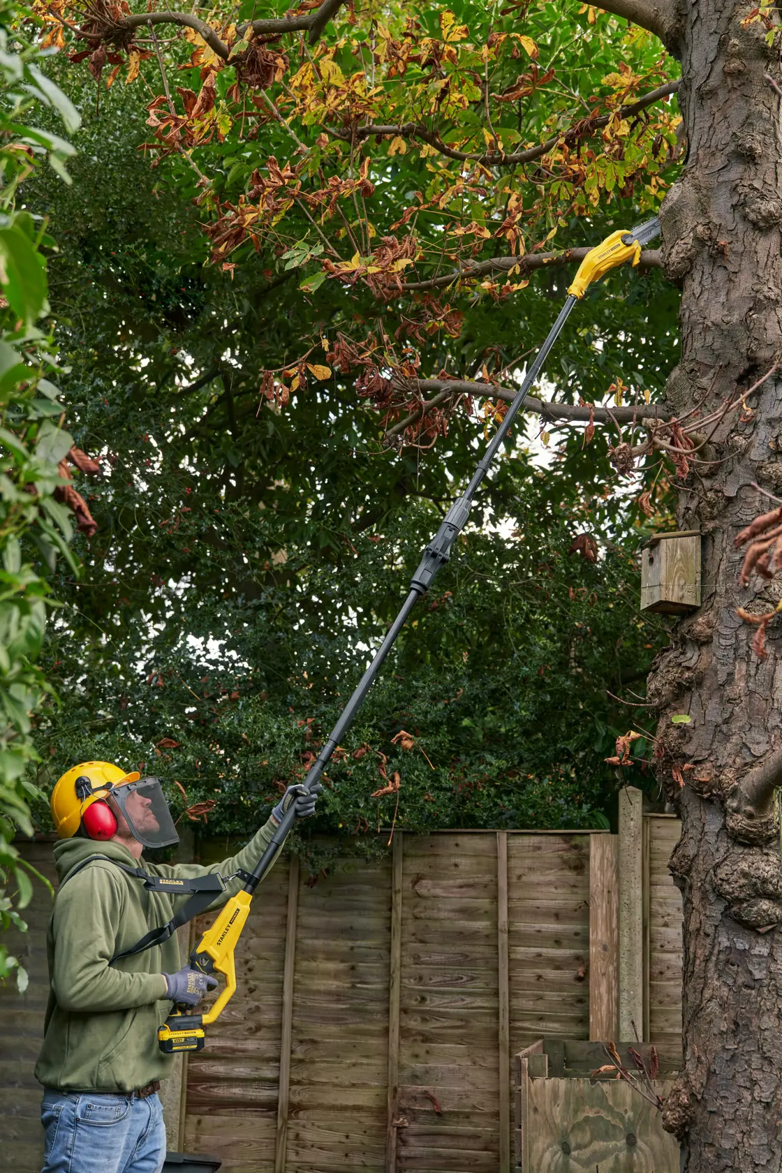 18V SFM V20 20cm BRUSHLESS Pole Saw - Bare Unit