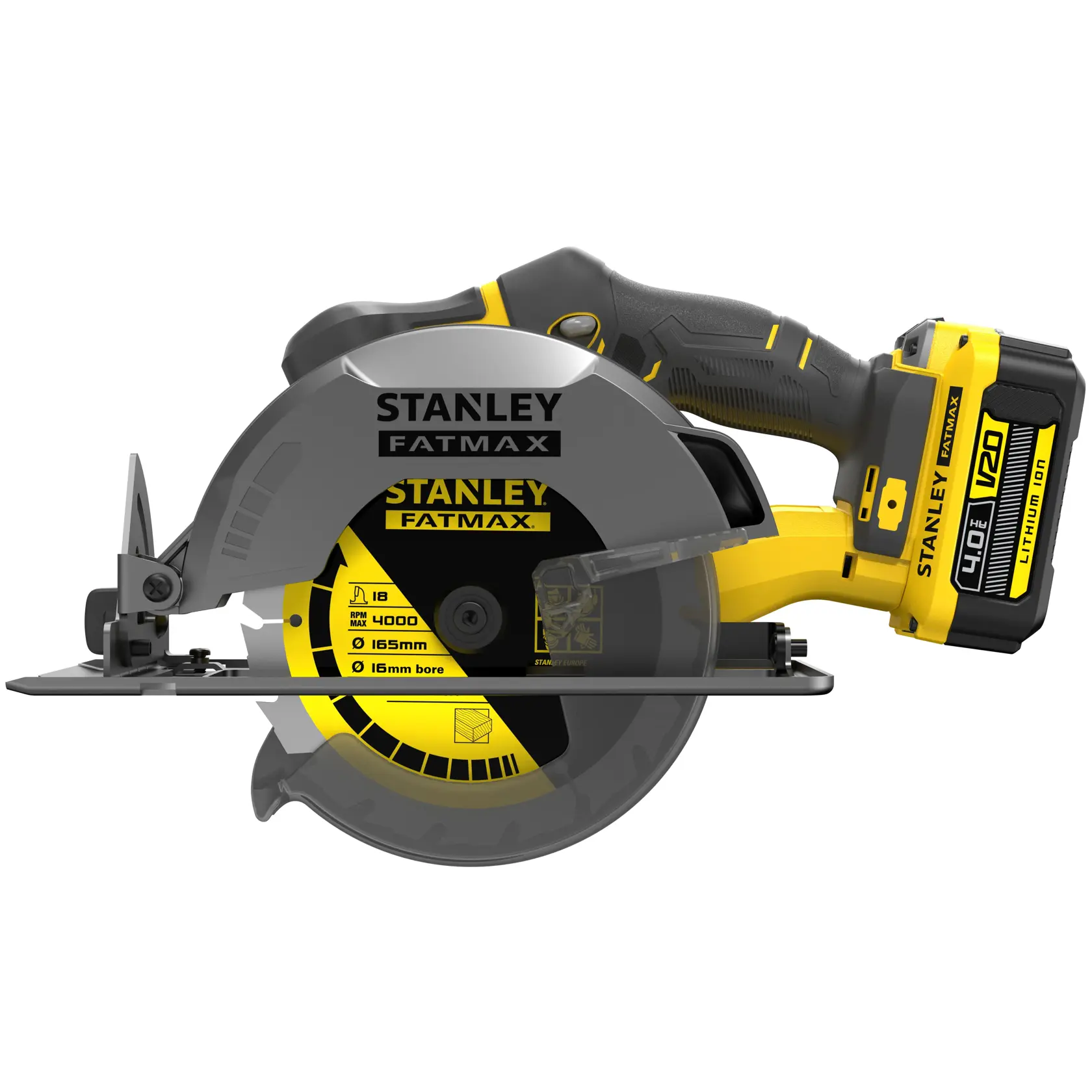 STANLEY® FATMAX® V20 Scie circulaire 165mm 18V