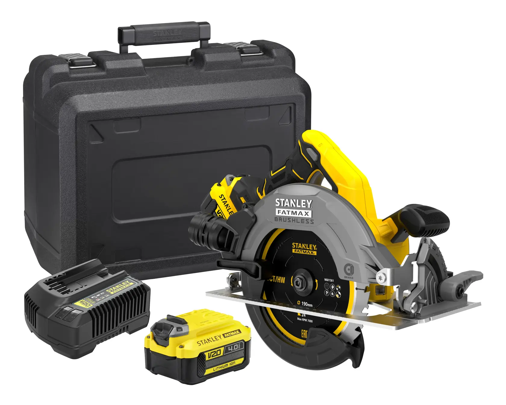 STANLEY® FATMAX® V20 Scie circulaire 165mm 18V