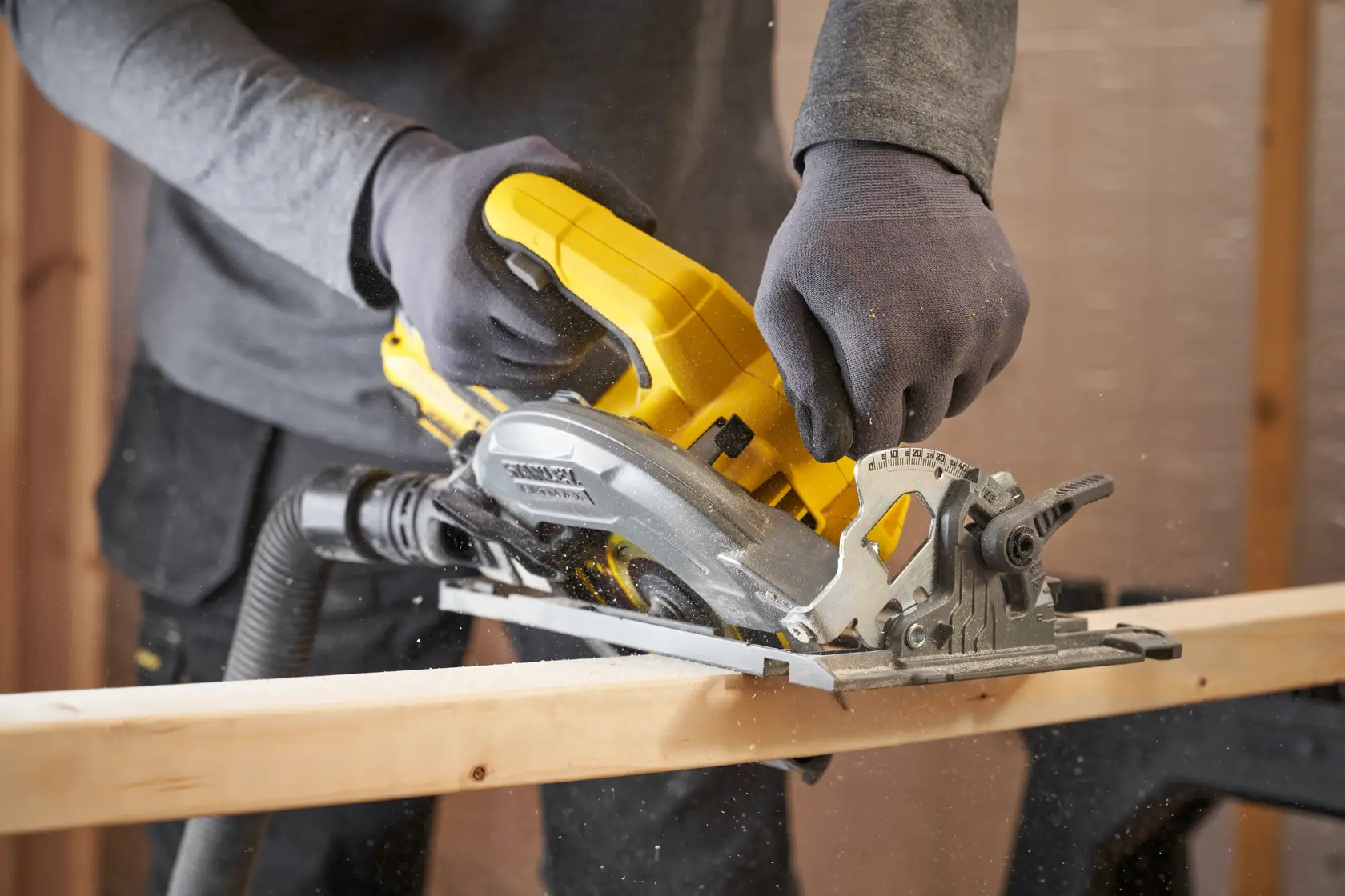 18V STANLEY® FATMAX® V20 Cordless Brushless Circular Saw (Tool Only)