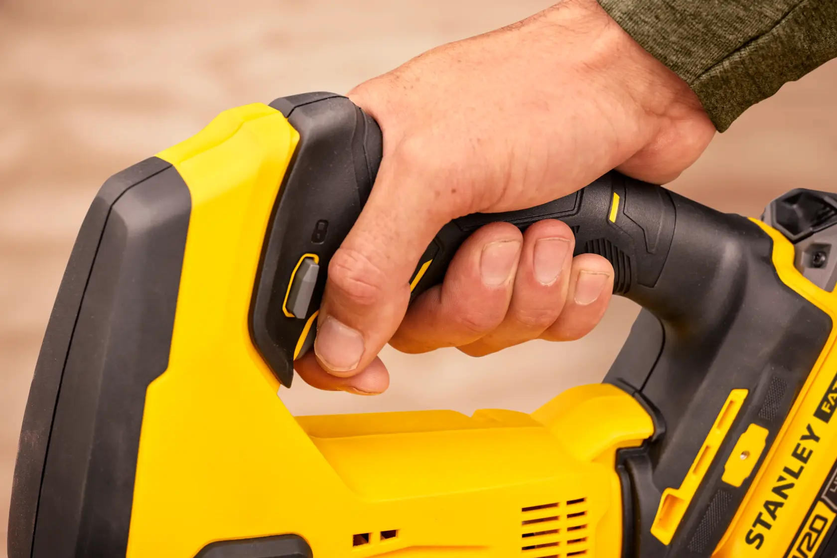 18V STANLEY® FATMAX® V20 Jigsaw with 2 x 4.0Ah Lithium-Ion Batteries and Kit Box