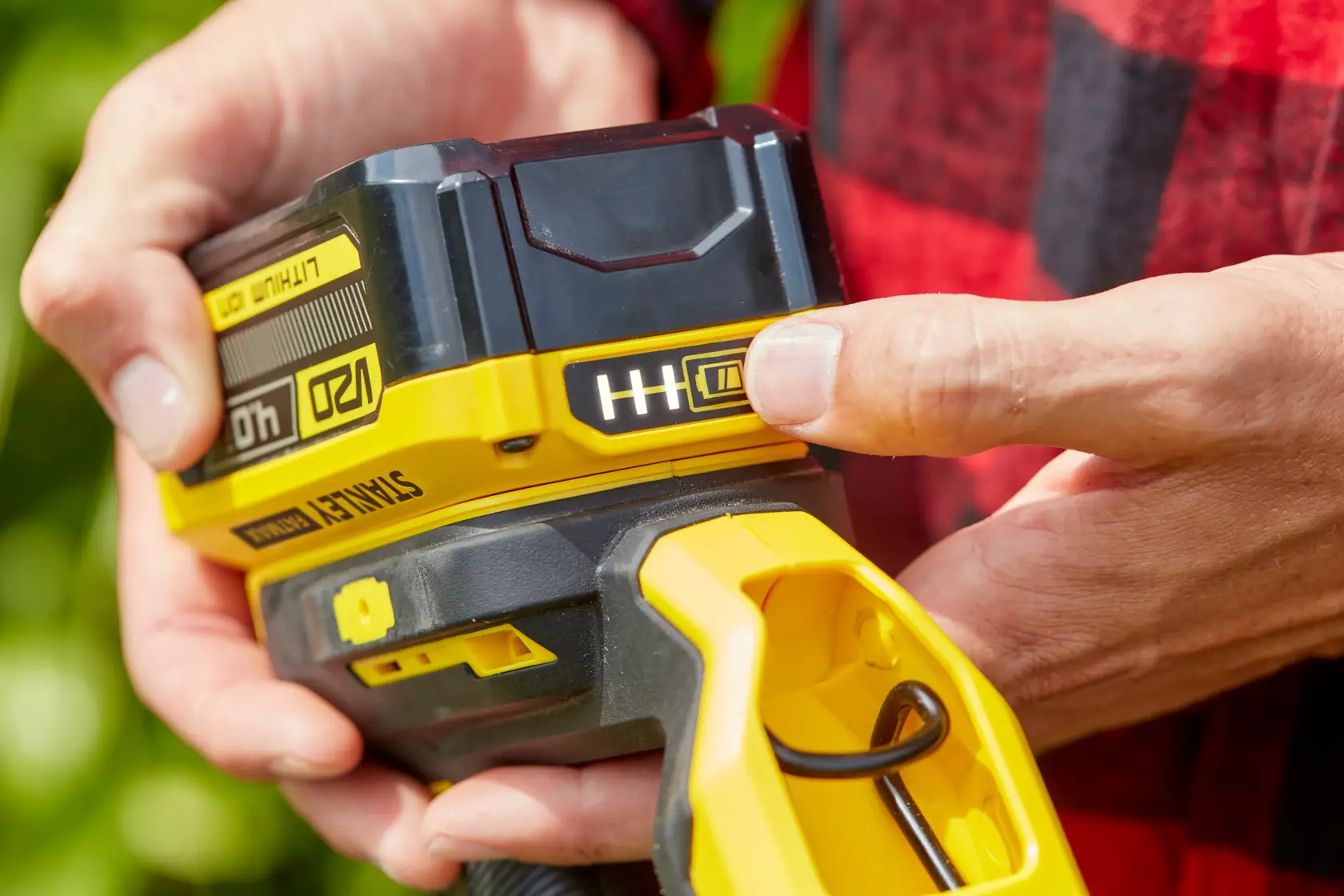 STANLEY® FATMAX® Coupe-Bordures 33cm 18v V20 (1 Batterie 4ah)