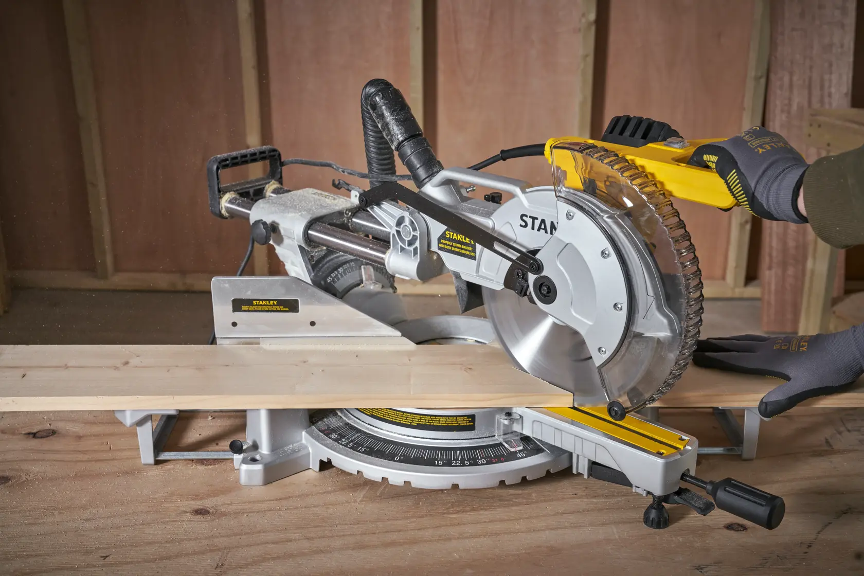 STANLEY® AC 1800W 254mm Slide Mitre Saw