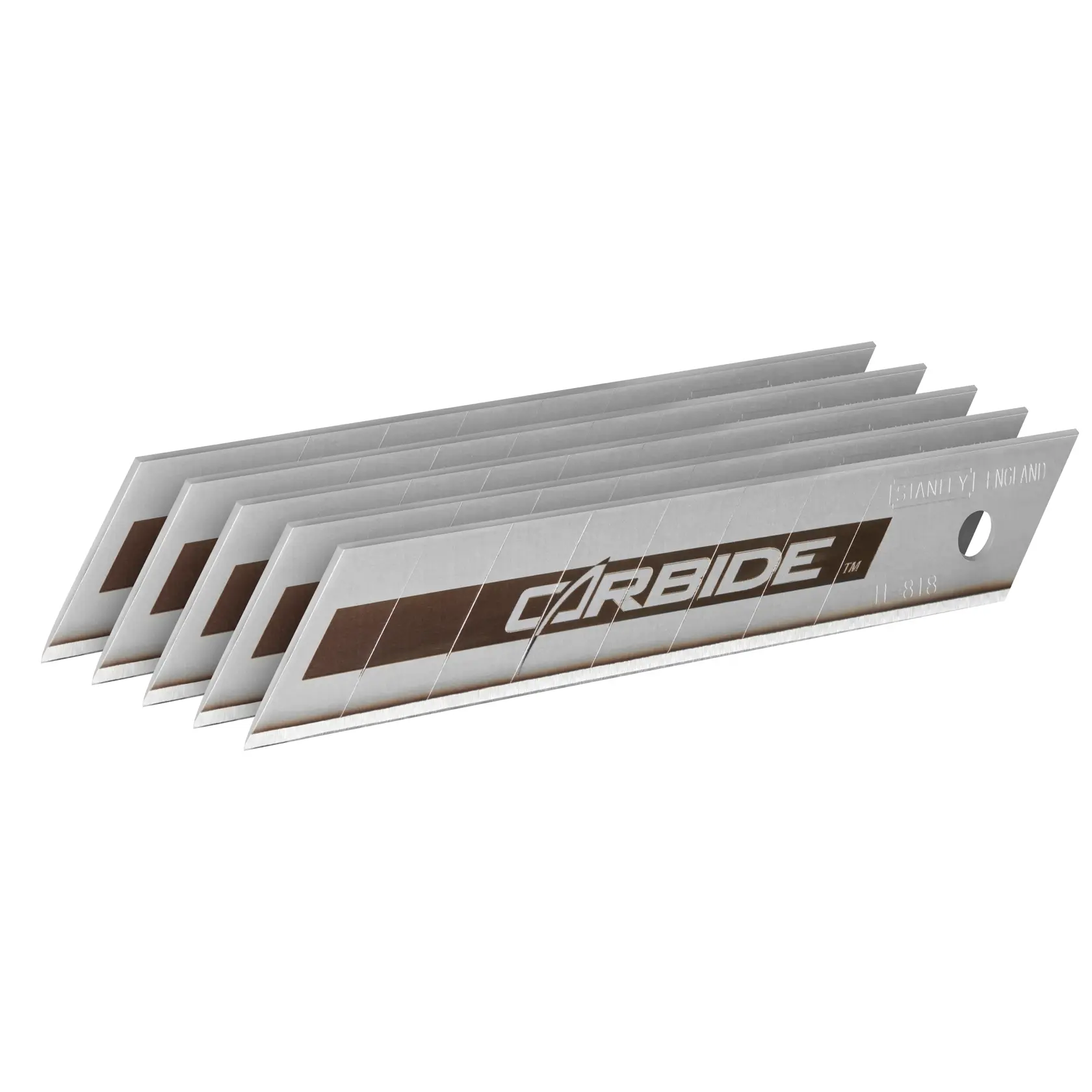 STANLEY® FATMAX® Carbide™ Lames De Cutter 18 Mm - Carte 5 Lames