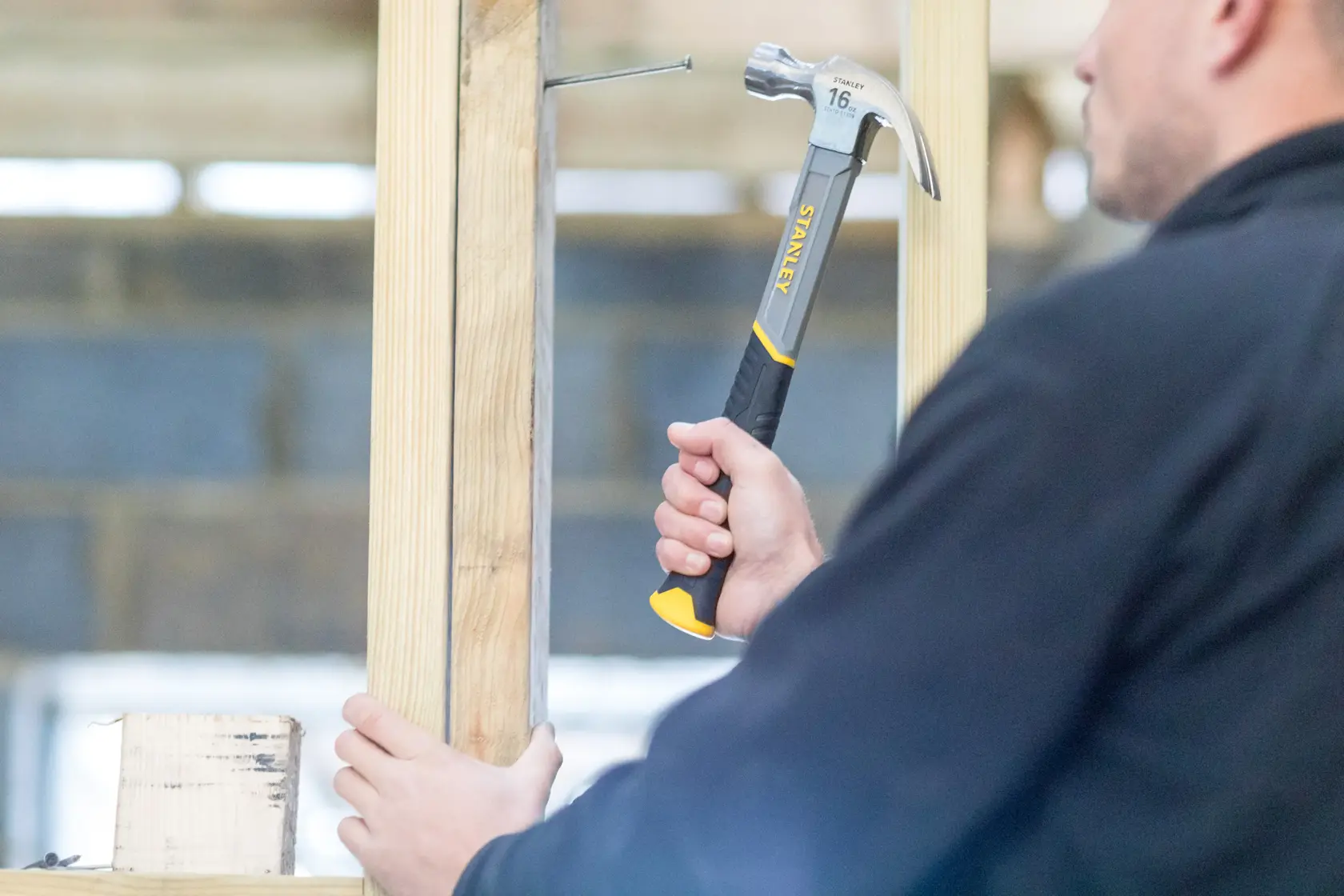 STANLEY® Marteau Arrache-Clou , Avec Manche Fibre De Verre, 560 G