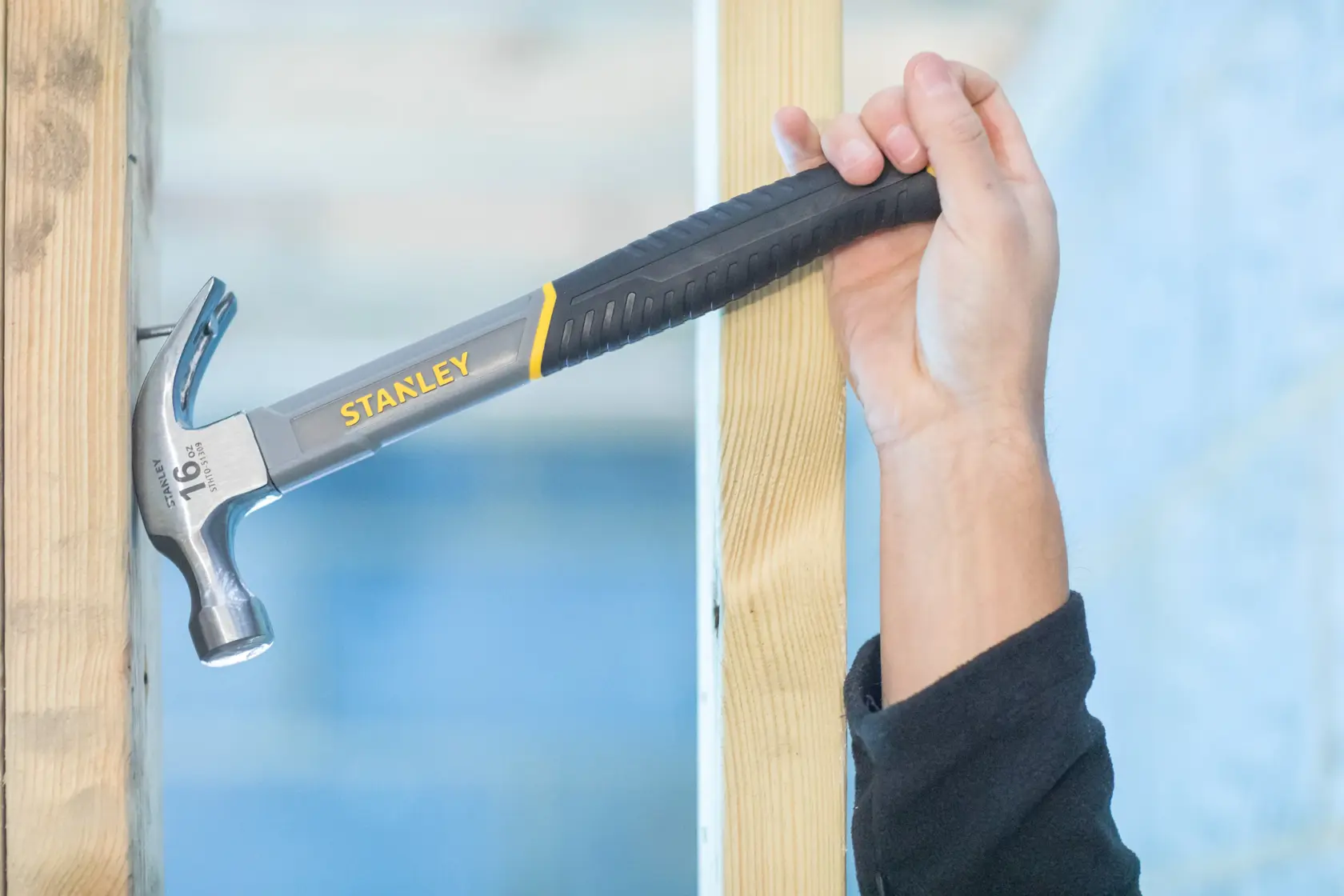 STANLEY® Marteau Arrache-Clou , Avec Manche Fibre De Verre, 560 G