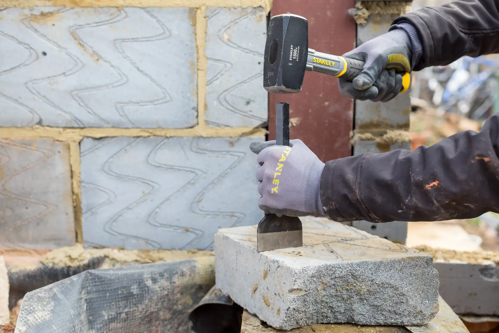 STANLEY® Massette Avec Manche En Fibre De Verre, 1500 G