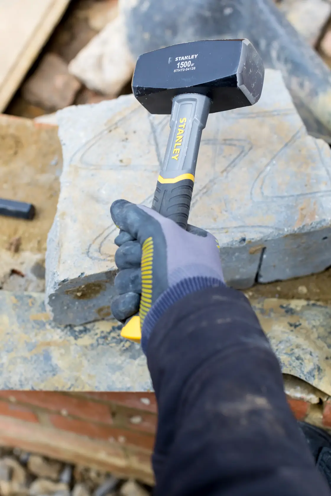 STANLEY® Massette Avec Manche En Fibre De Verre, 1500 G