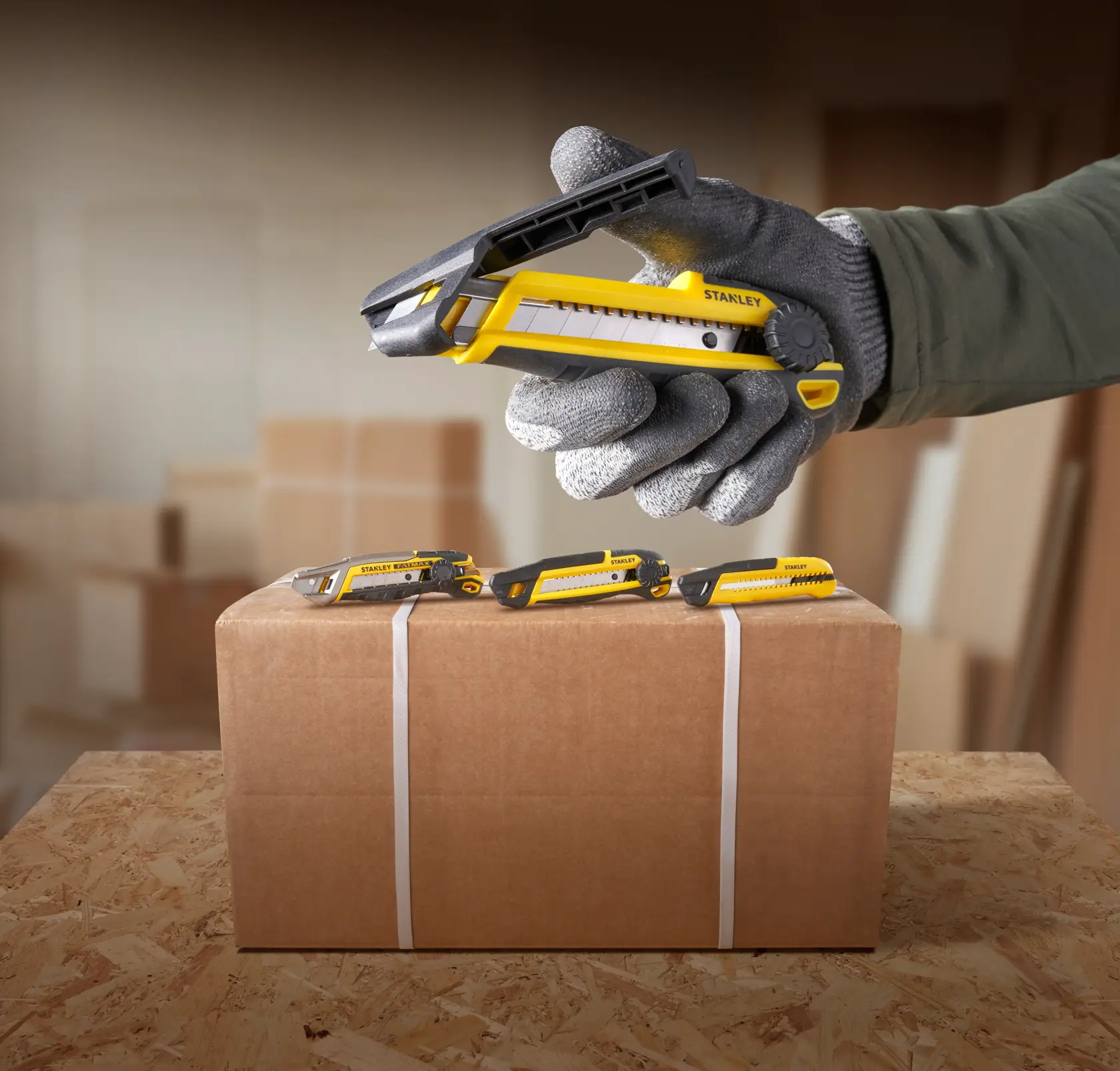 STANLEY® Mpp 18mm Integrated Snap Wheel Lock Knife