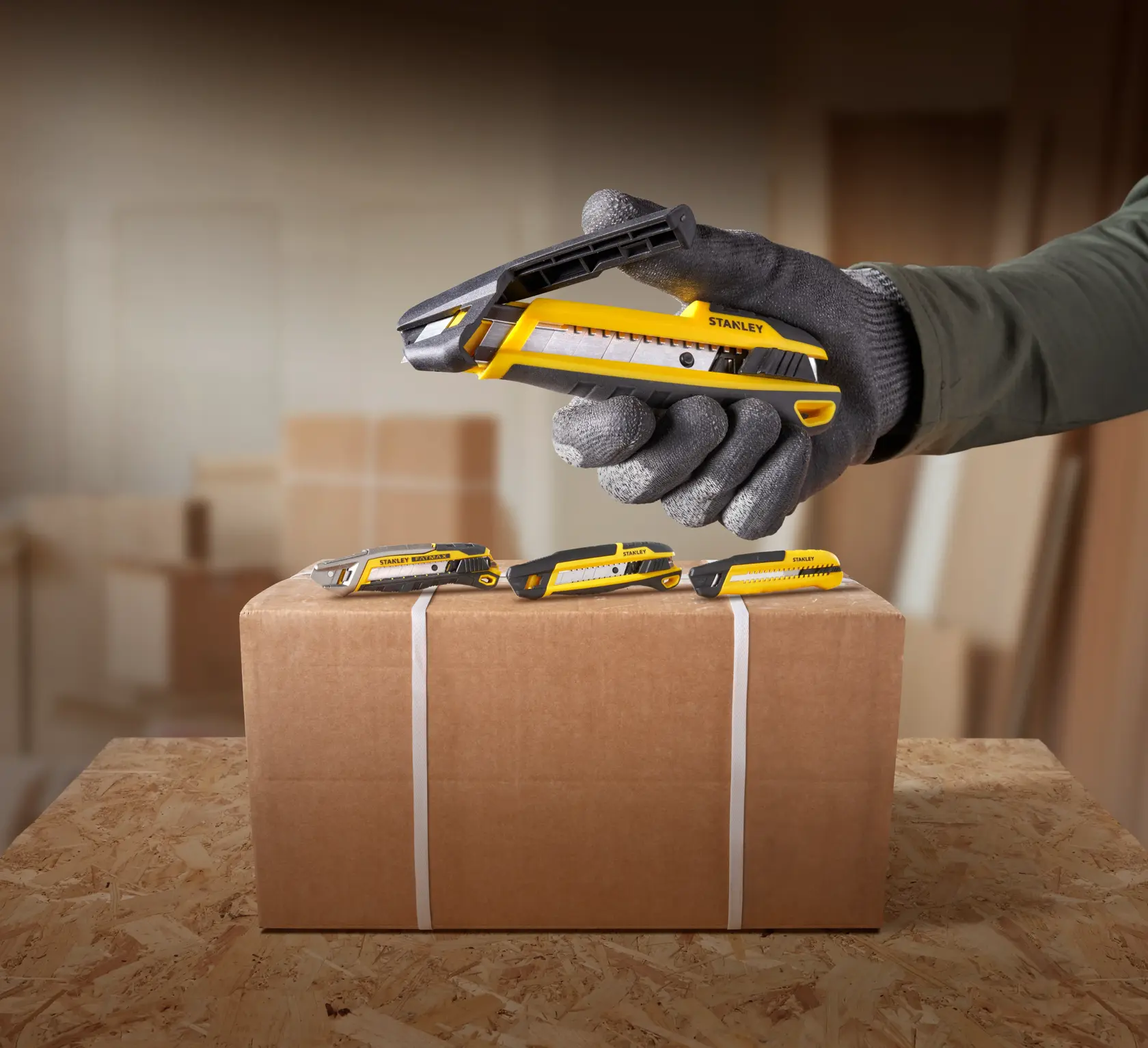 STANLEY® Mpp 18mm Integrated Snap Slide Lock Knife