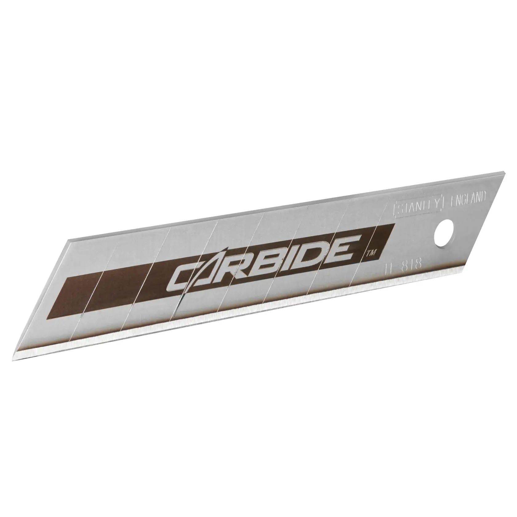 STANLEY® FATMAX® Carbide™  Lames De Cutter Carbide™ 18 Mm - Carte 10 Lames