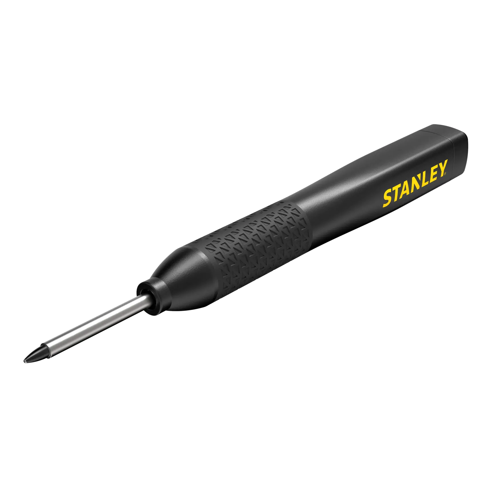 STANLEY STHT47004-0 precision screwdriver with black textured handle, angled on white background.