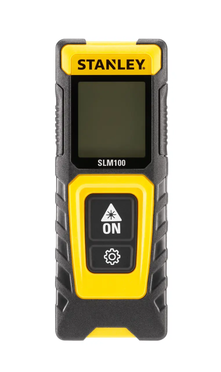 Stanley Slm100 Laser Distance Measurer Front View