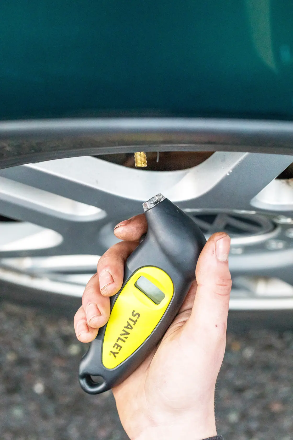 STANLEY® Manomètre Numérique  Pour La Pression Des Pneus