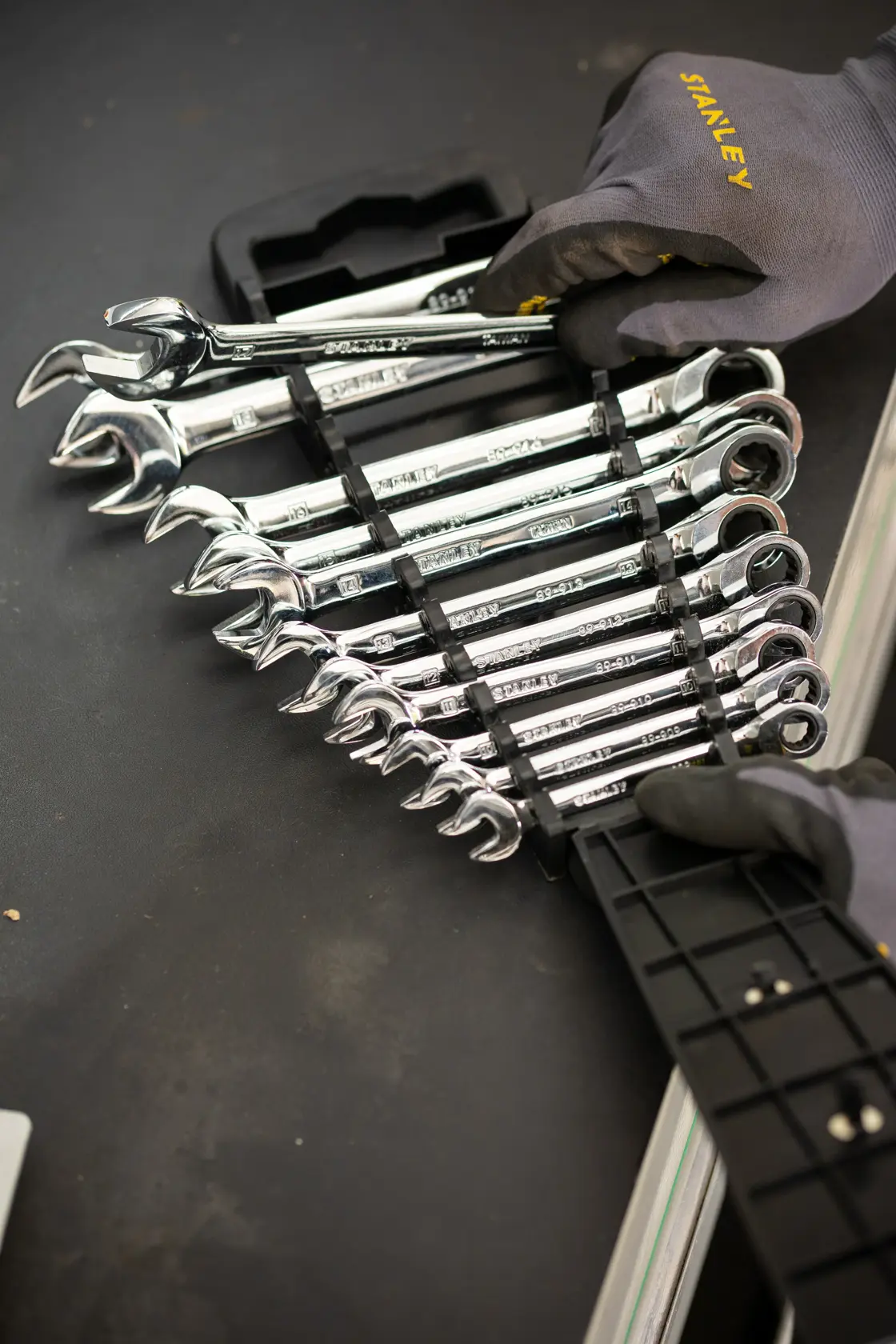 STANLEY® Jeu De Clés À Cliquet, 12 Pièces