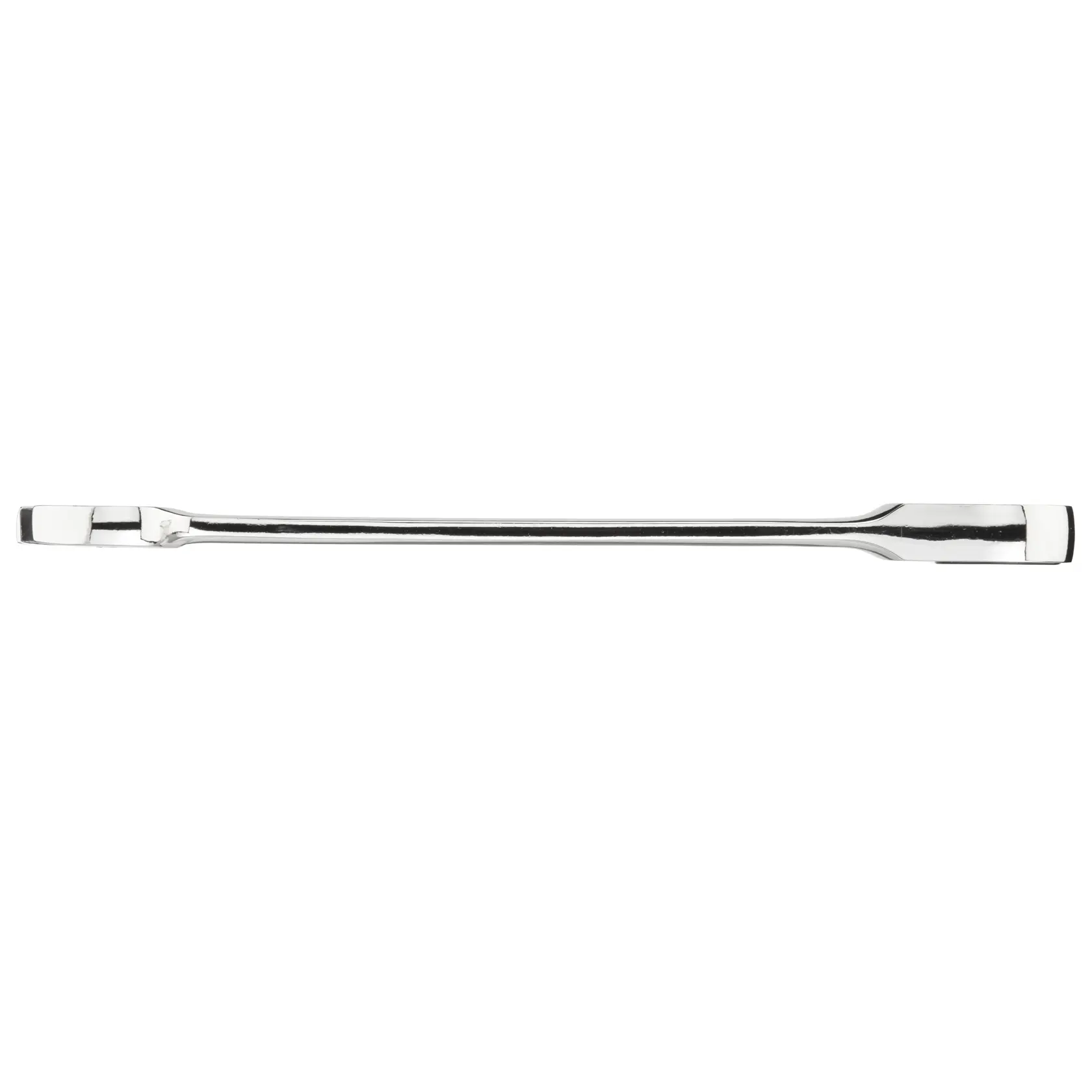 STANLEY STMT89911-0 chrome pry bar tool, straight design, flat ends, product photography on white background.