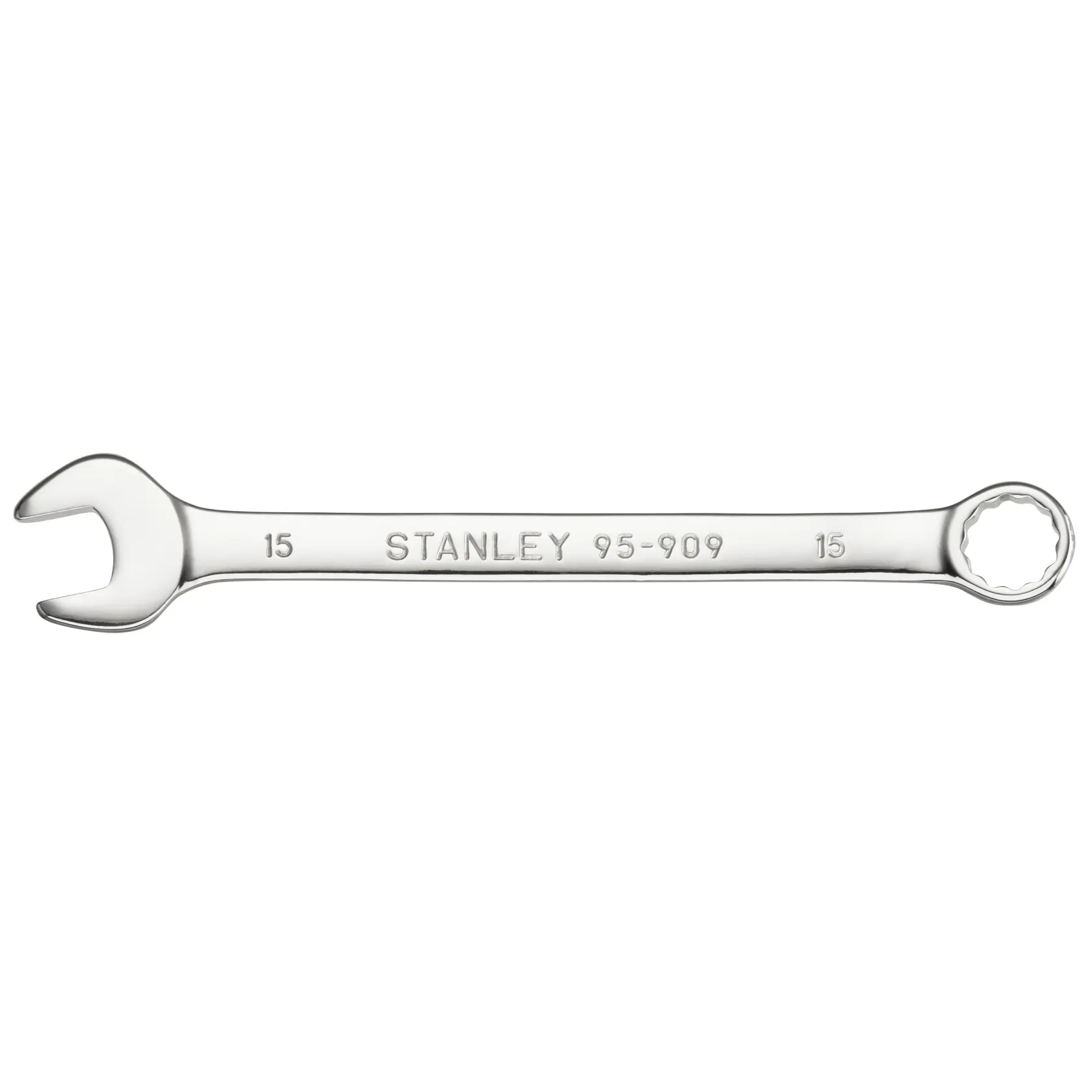 STANLEY STMT95909-0 combination wrench, silver, product photo on white background
