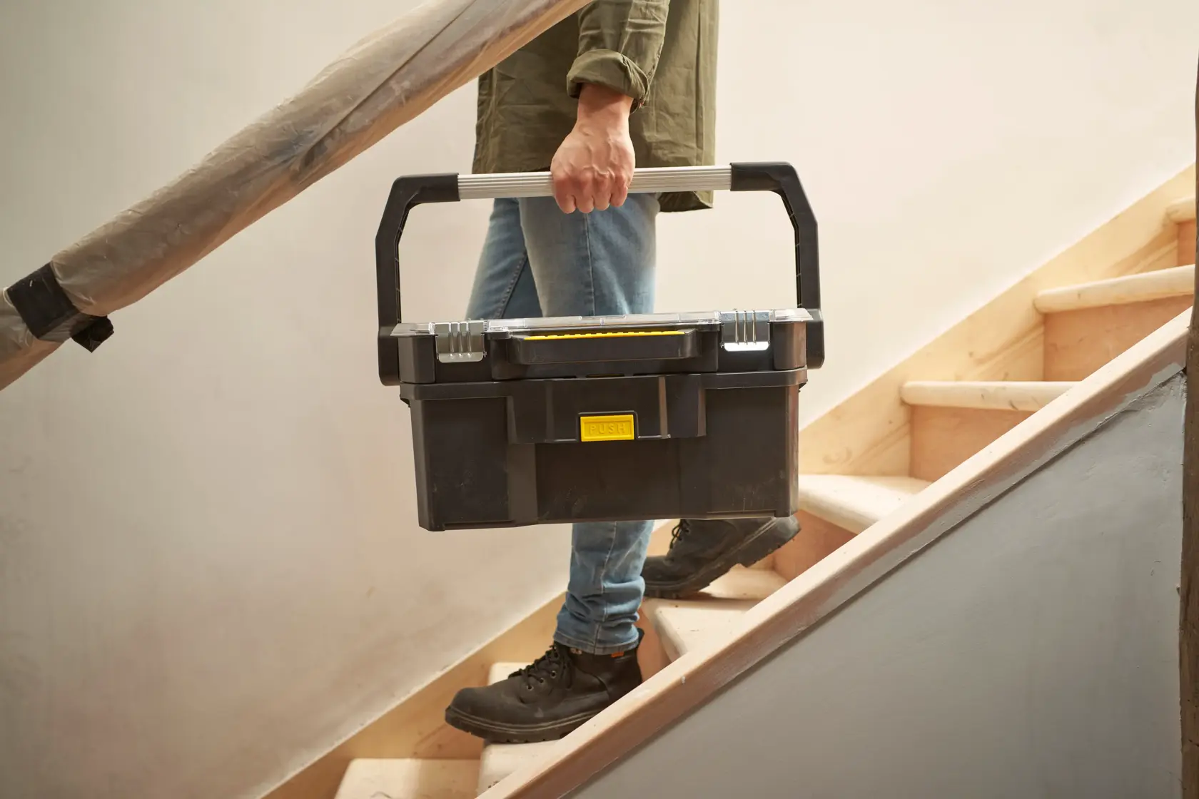 STANLEY® 19 po. Fourre-tout à outils avec organisateur supérieur