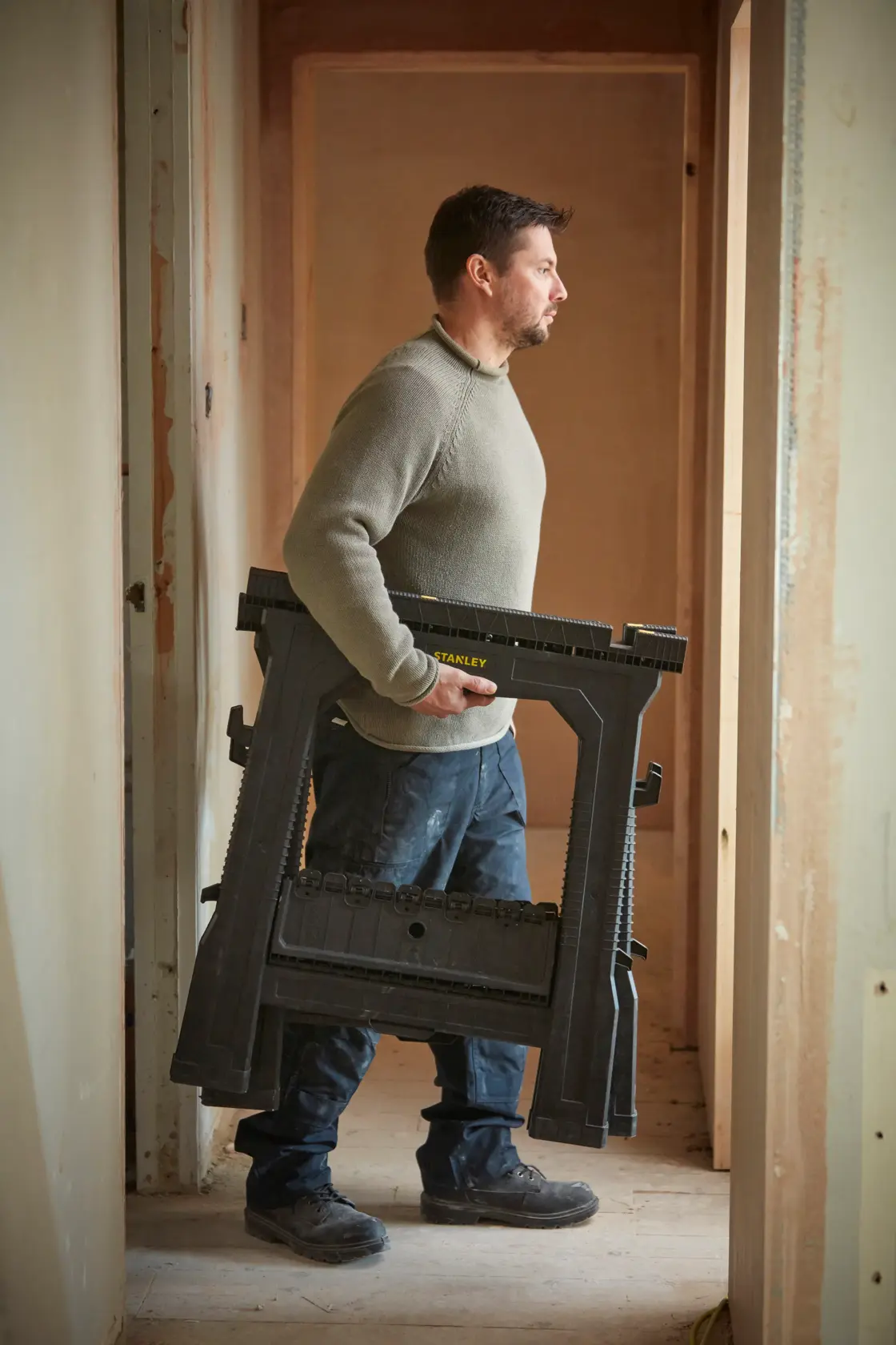 STANLEY® Tréteaux Pliants  (Paire), Capacité 450 Kg Max