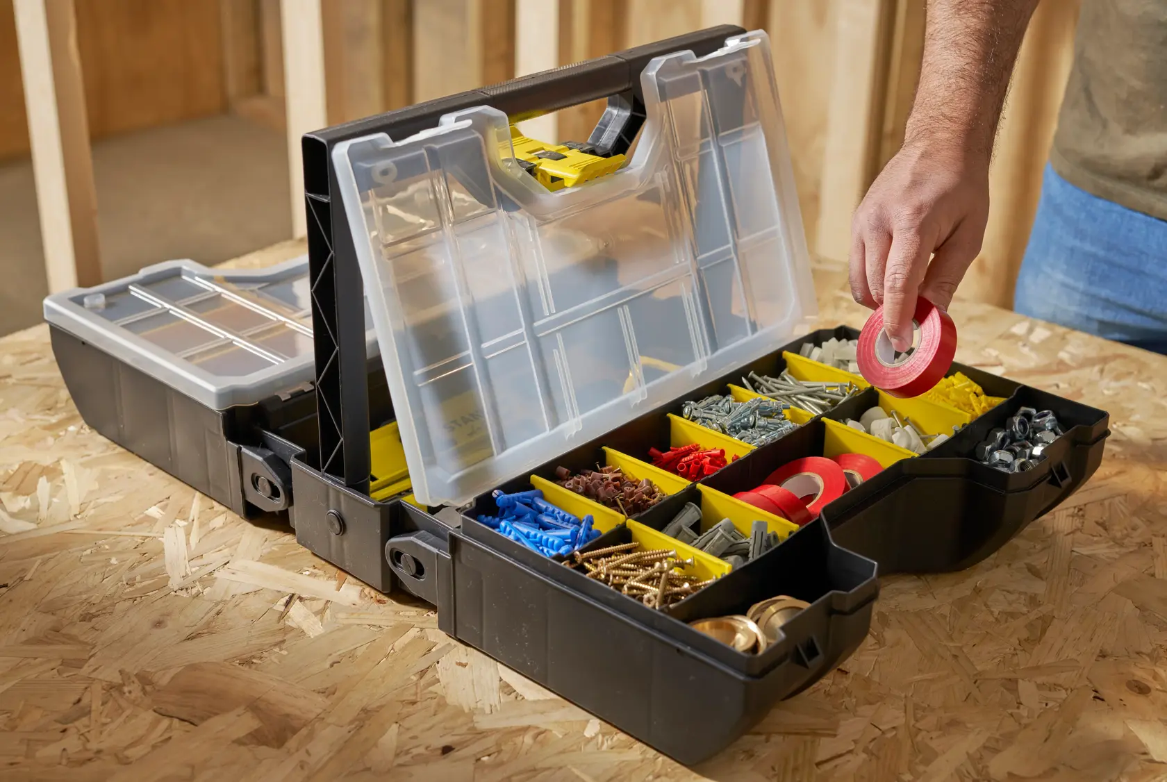 STANLEY® 3 in 1 Tool Organiser Application Shot