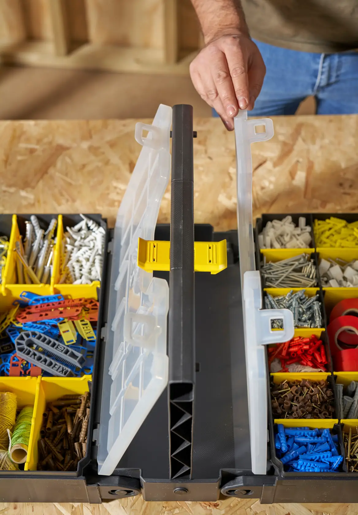 STANLEY® 3 in 1 Tool Organiser Application Shot