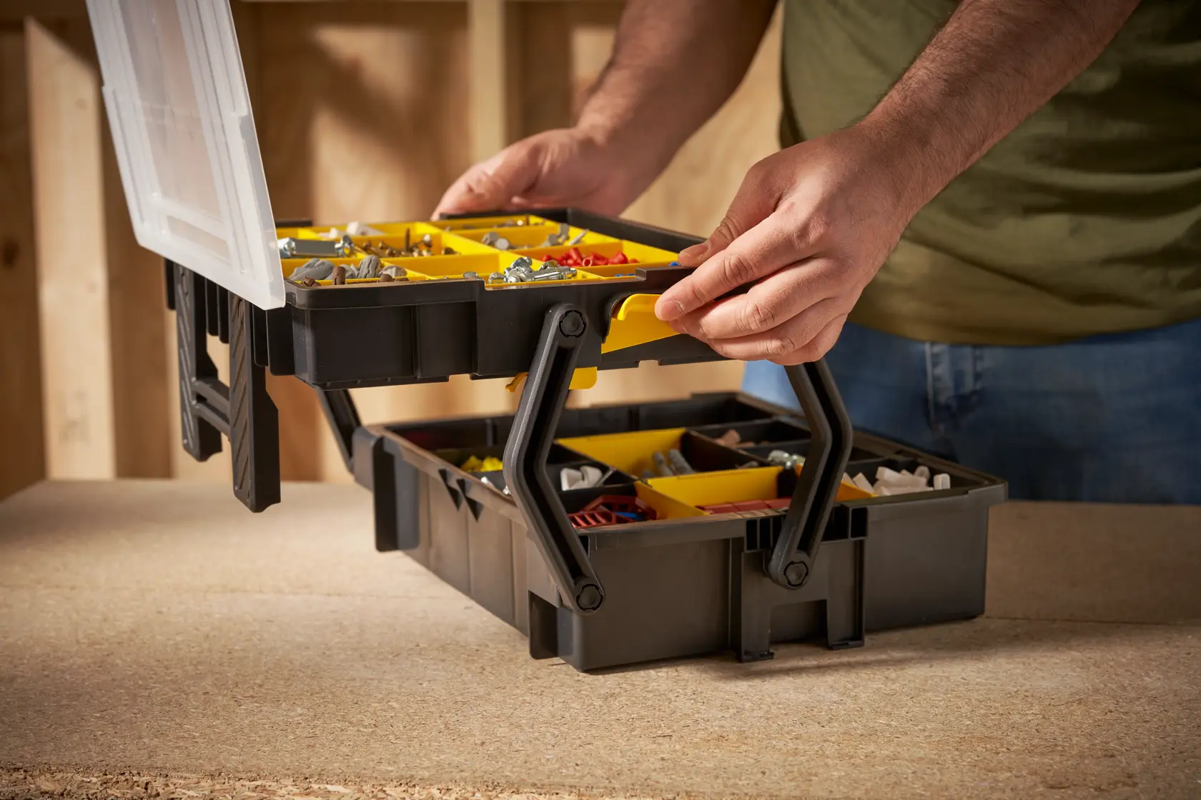 STANLEY® Sort Master Multi-Level Organiser Application Shot