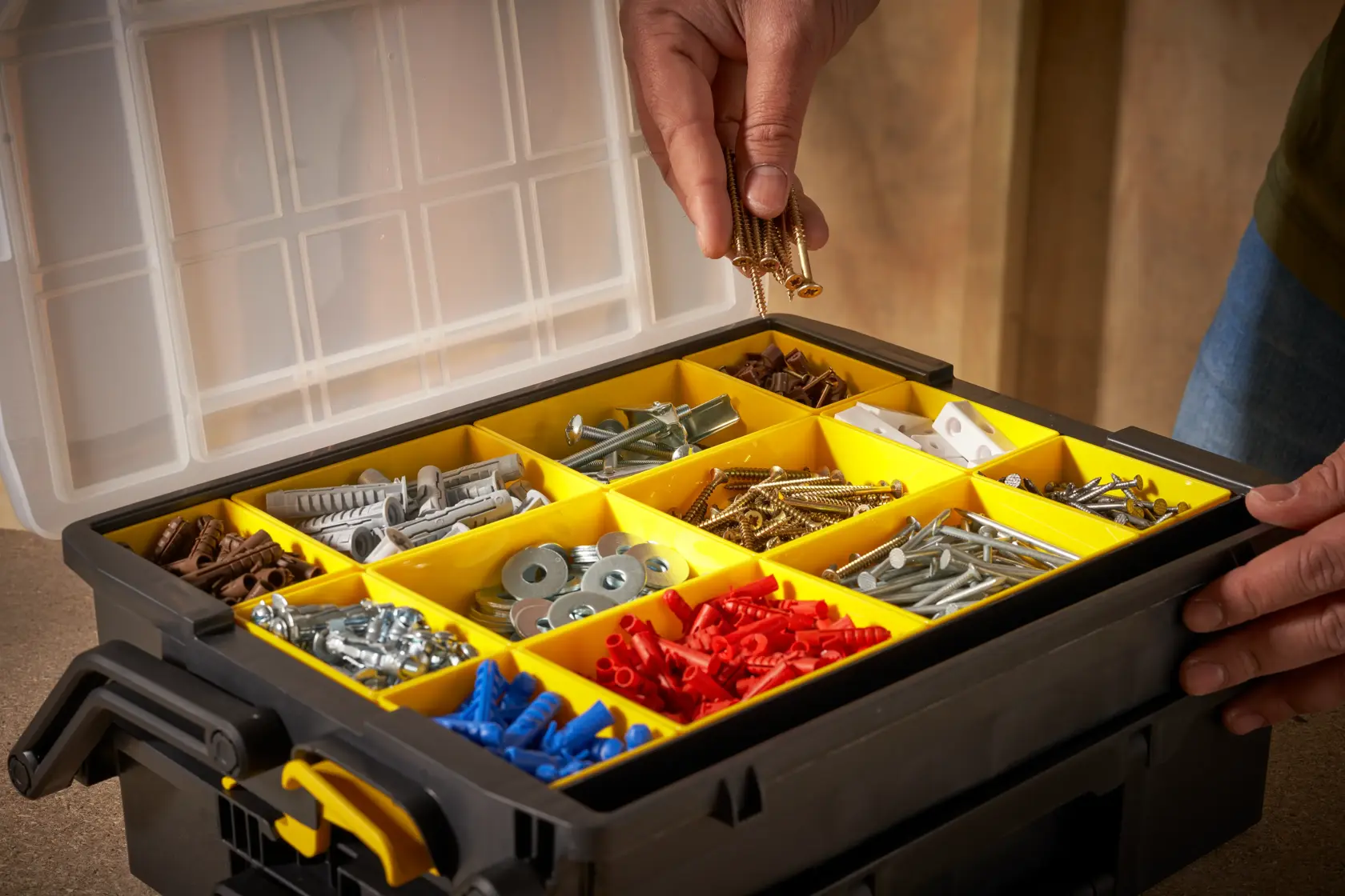 STANLEY® Sort Master Multi-Level Organiser Application Shot
