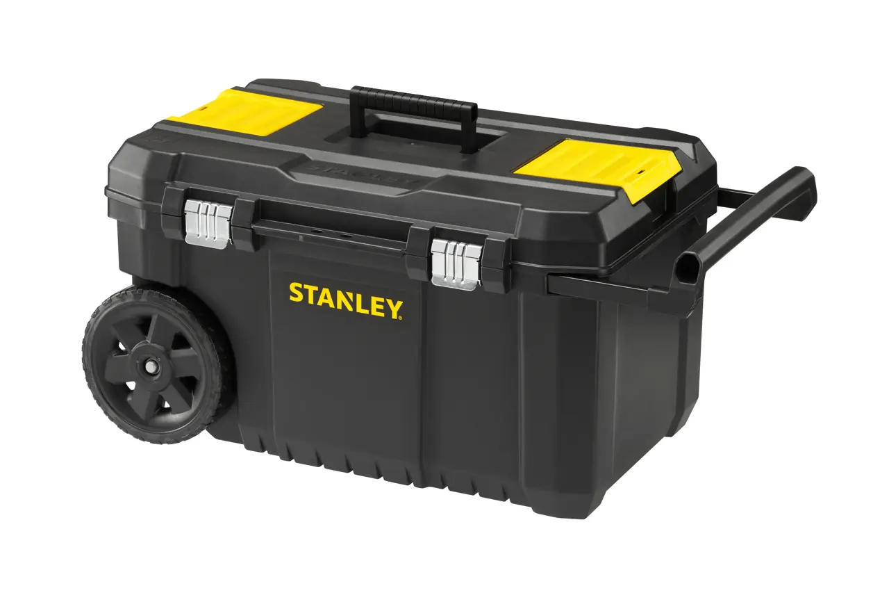 STANLEY® 56 Litre Pro Mobile Job Chest with One-Touch Latch and Removable Cups