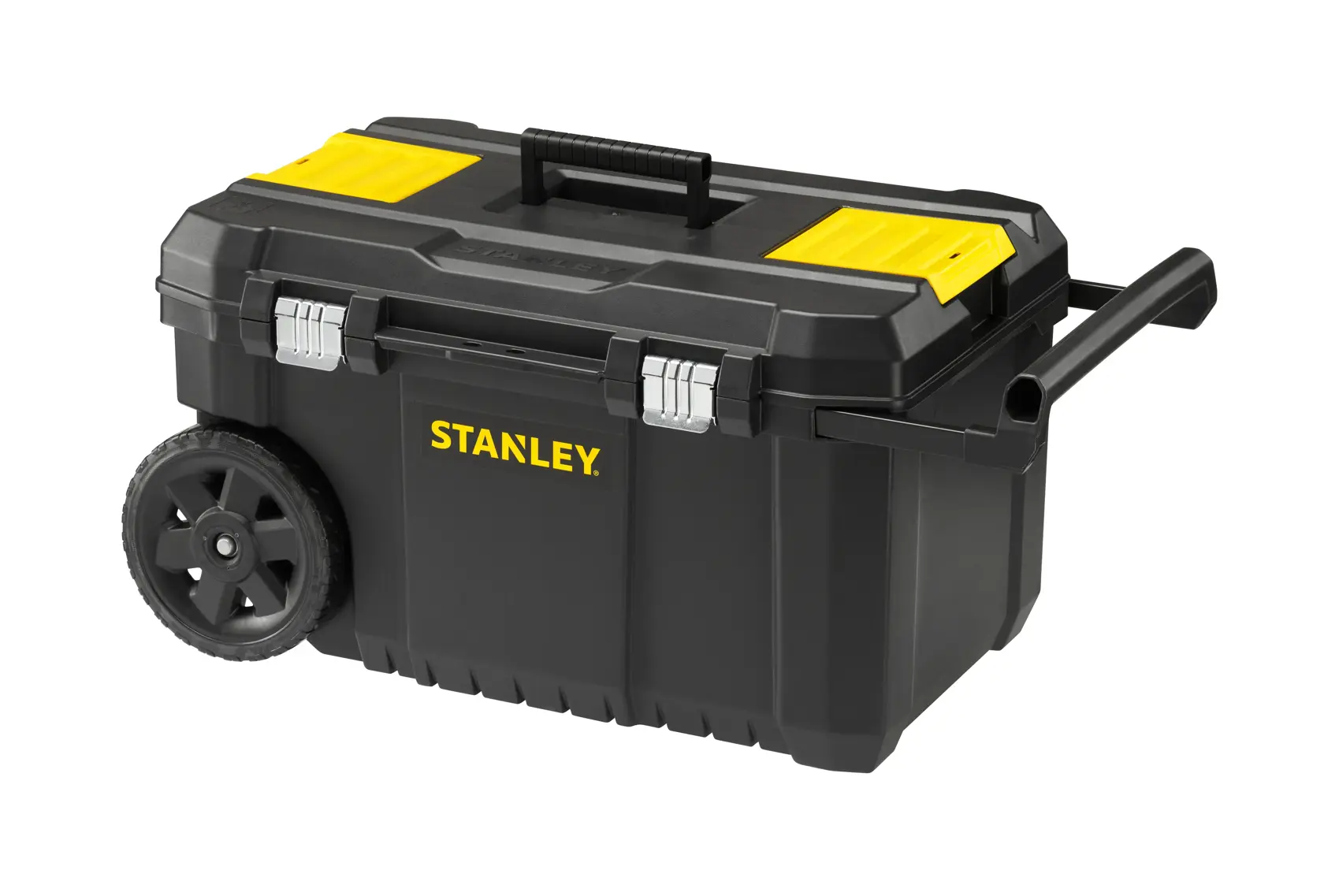 STANLEY® 56 Litre Pro Mobile Job Chest with One-Touch Latch and Removable Cups