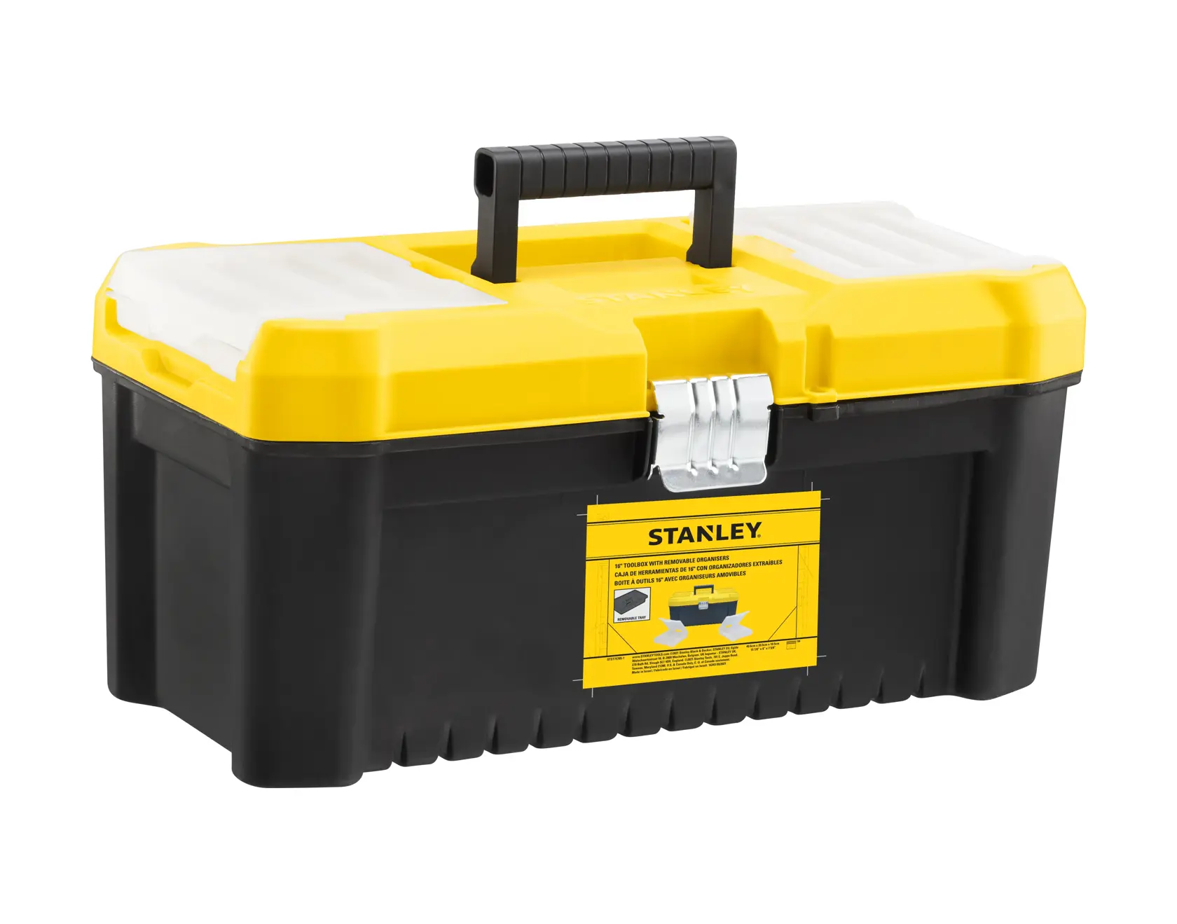 STANLEY® Small Toolbox with removable organisers