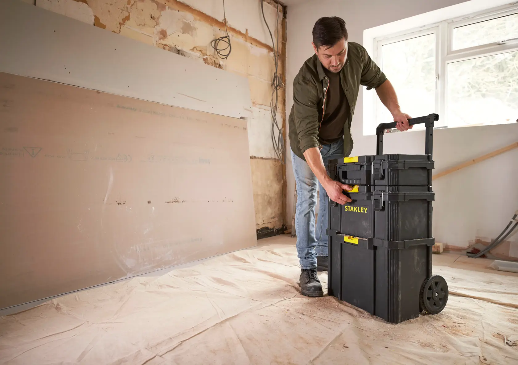 STANLEY® Boîte À Outils Roulante Modulaire