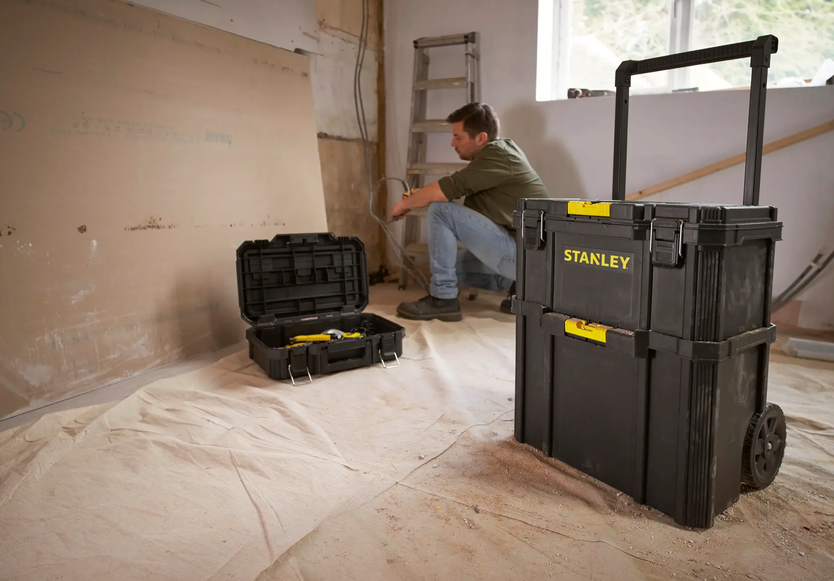 STANLEY® Boîte À Outils Roulante Modulaire