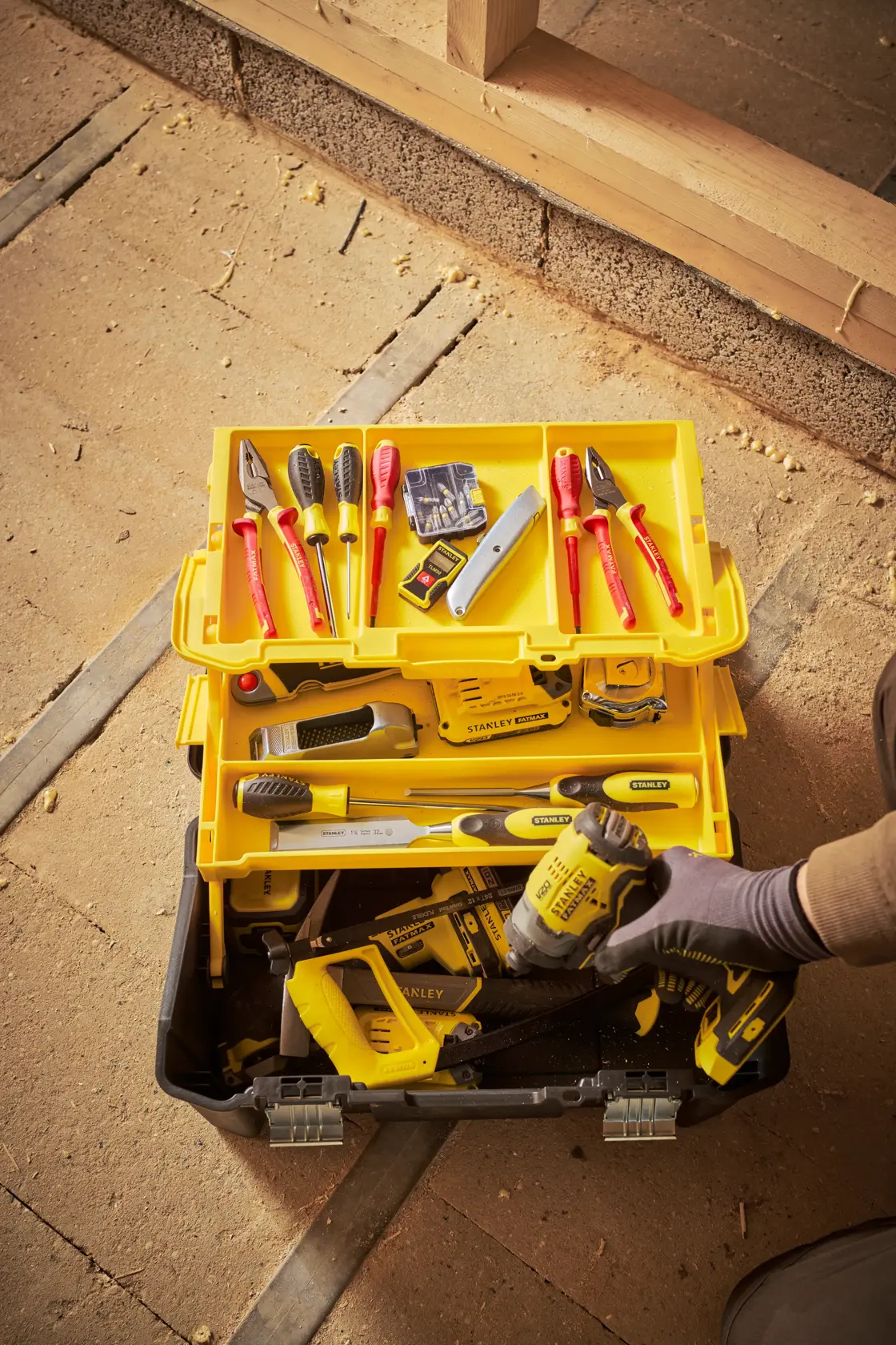 STANLEY® Boîte À Outils Cantilever  3 Niveaux