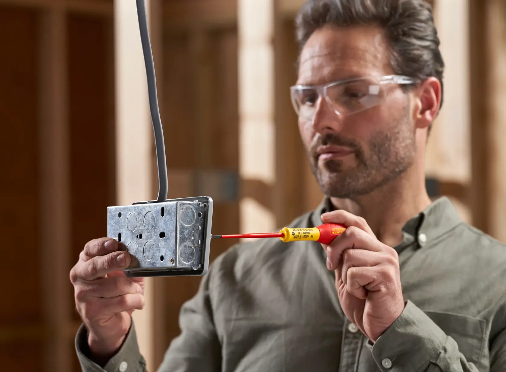 STANLEY® 5 Piece Slim VDE Screwdrivers (PH)